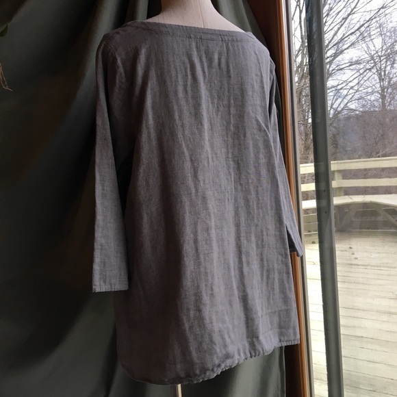 J. JILL Pure Petite Cotton Swing Top - Picture 4 of 8